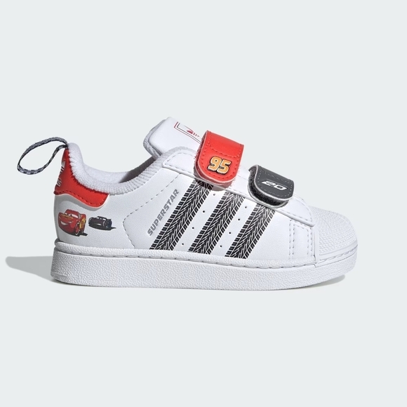 adidas Pixar Cars Superstar II Comfort Closure Shoes Kids - Picture 6 of 6